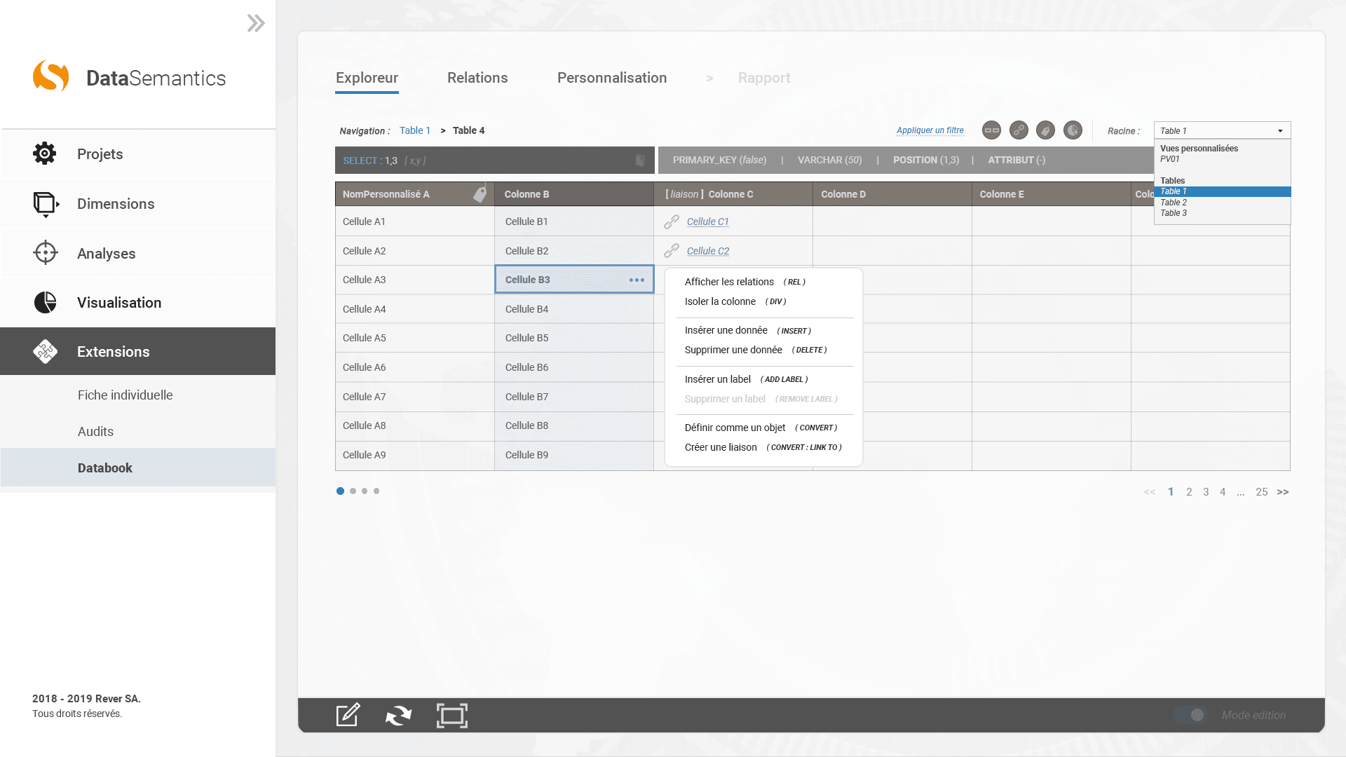 DataSemantics — simplified workflow, view 1