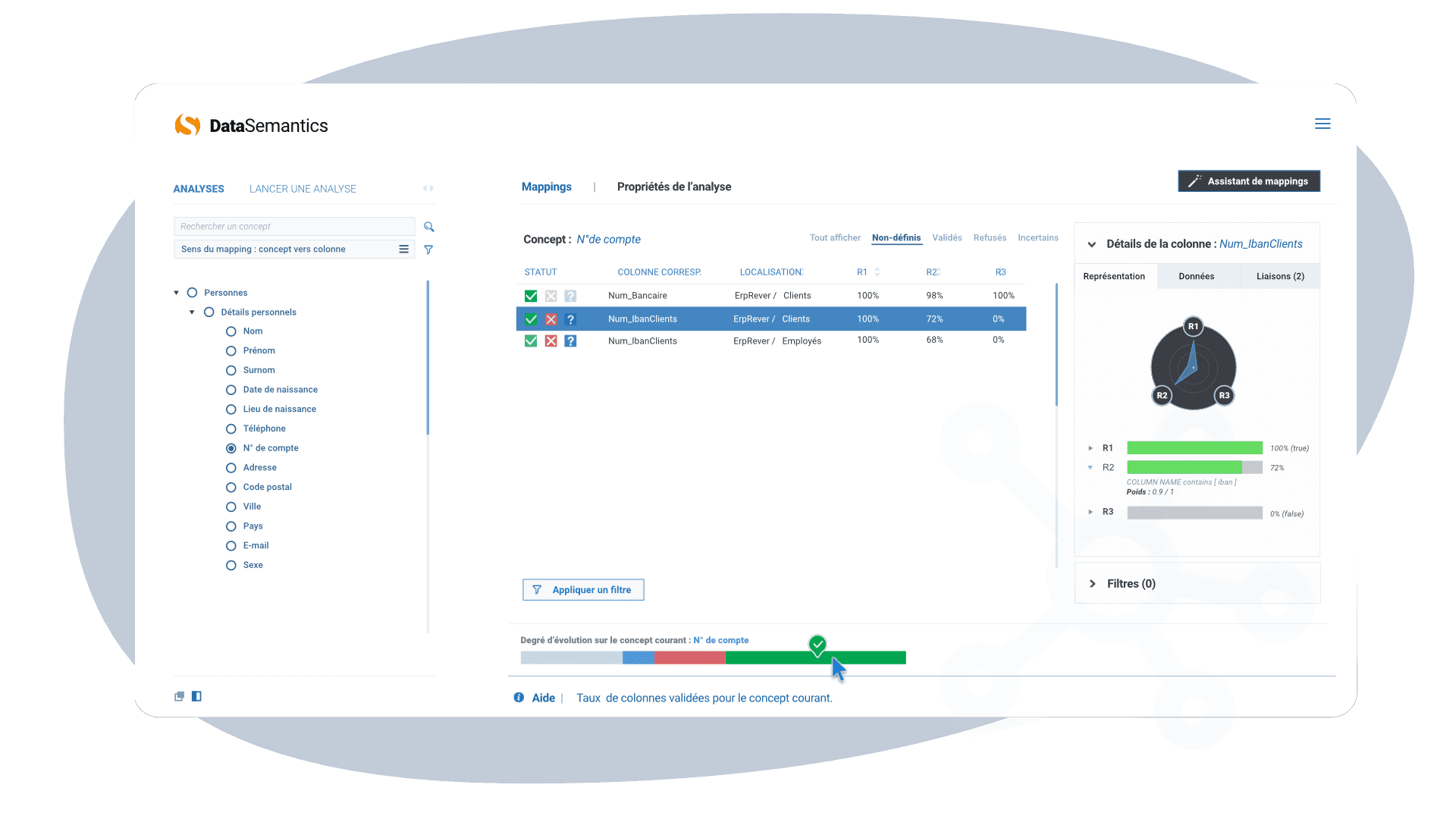 Overview of the DataSemantics application