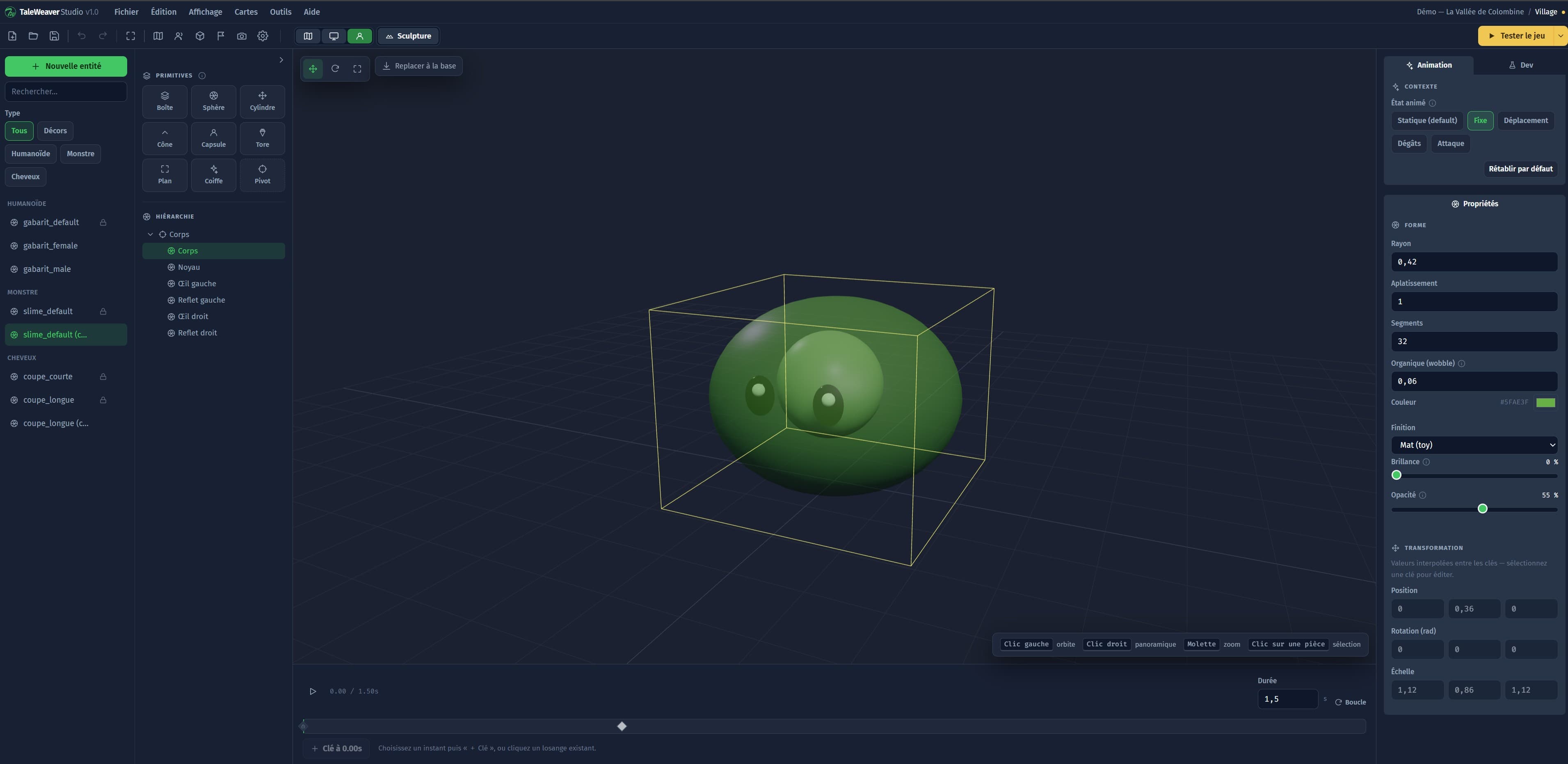 Taleweaver Studio — Sculpture & Animation 3D