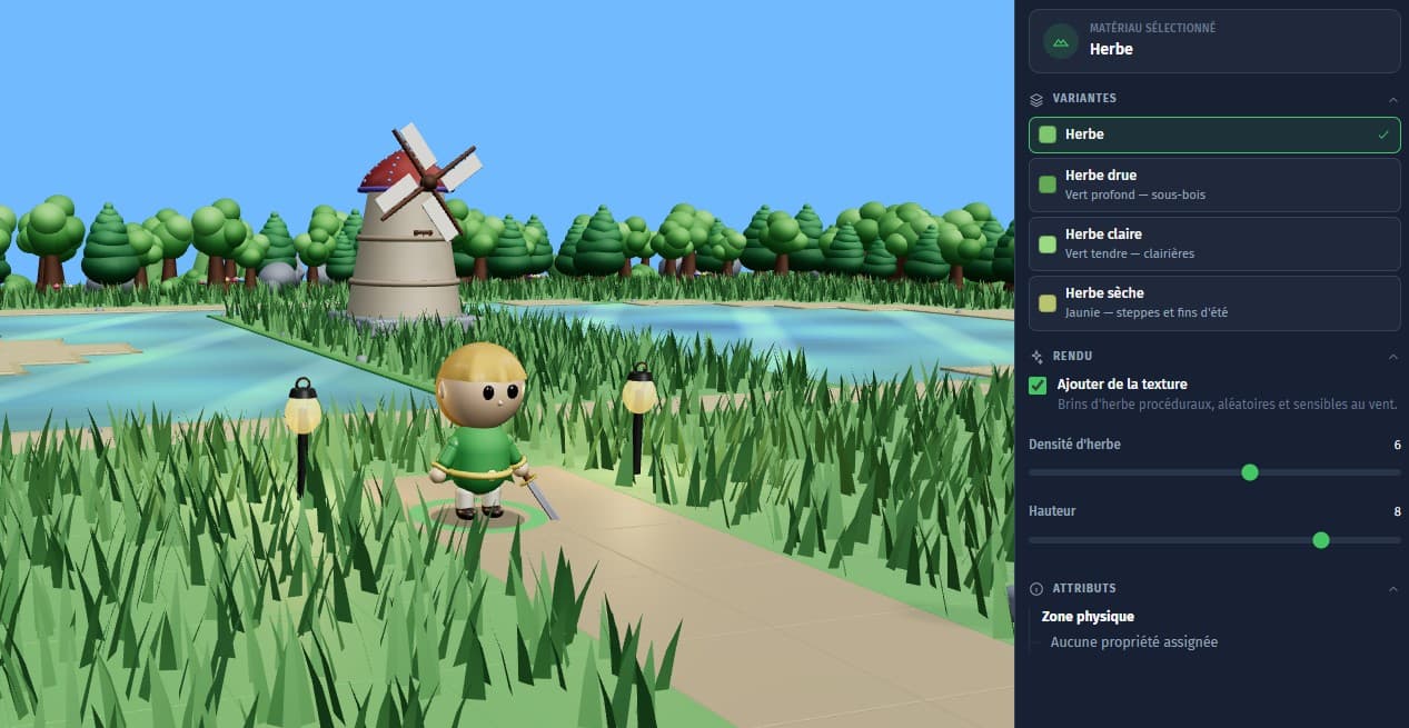 Taleweaver Studio — Terrain Customization and Wind Animation